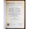 RACCOLTA RIVISTE GIUSTIZIA CIVILE-tomo I-1959
