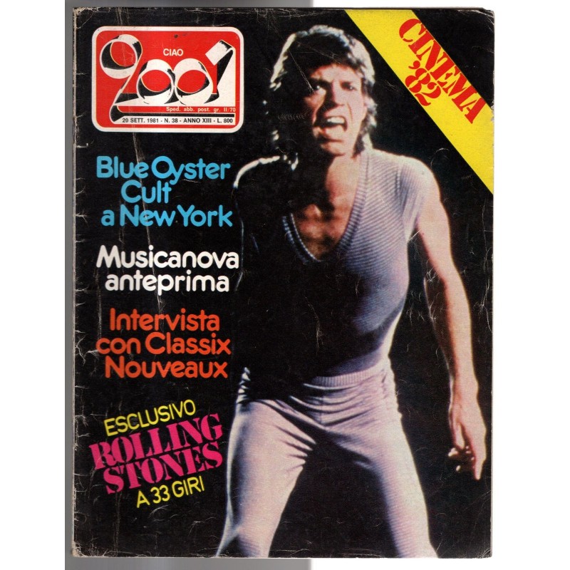 CIAO 2001-n 38, 20 settembre-1981