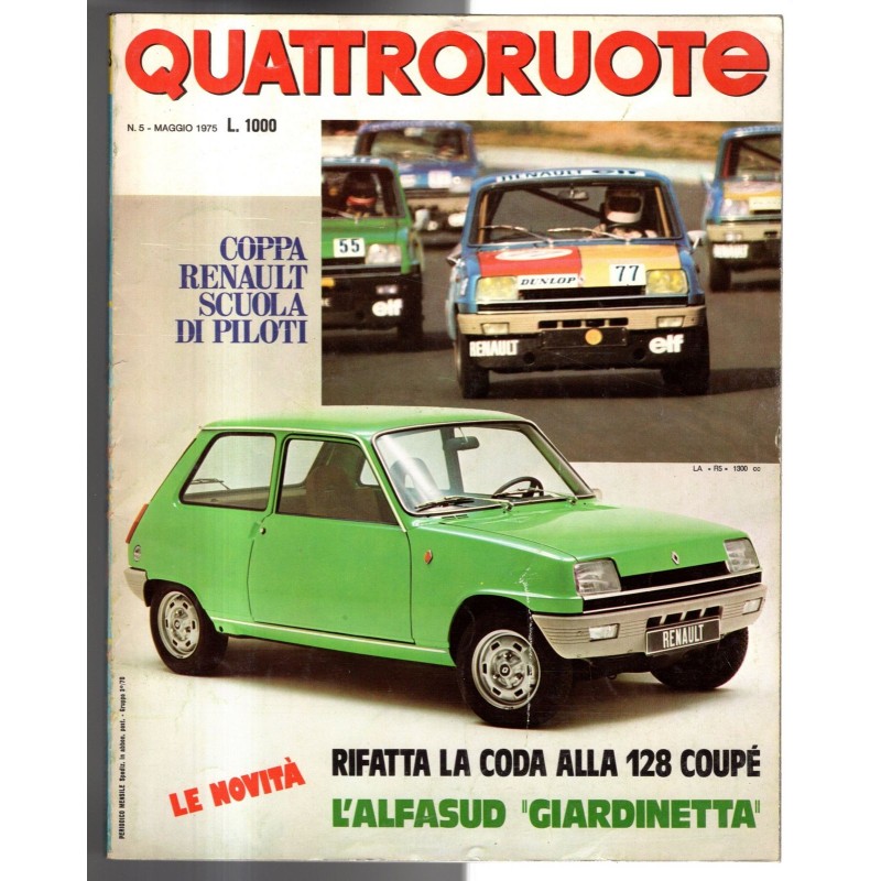 QUATTRORUOTE-n 233, maggio-1975