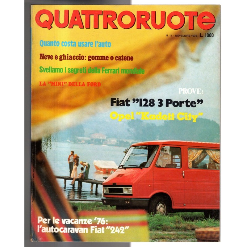 QUATTRORUOTE-n 239, novembre-1975