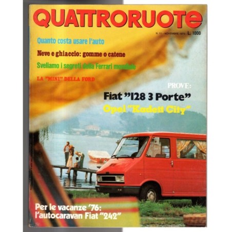 QUATTRORUOTE-n 239, novembre-1975