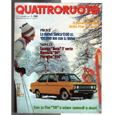 QUATTRORUOTE-n 240, dicembre-1975