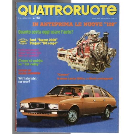 QUATTRORUOTE-n 244, aprile-1976