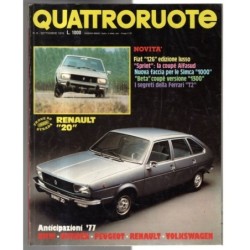QUATTRORUOTE-n 249, settembre-1976