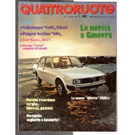 QUATTRORUOTE-n 255, marzo-1977