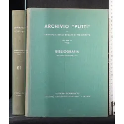 ARCHIVIO ''PUTTI'' DI CHIRURGIA DEGLI ORGANI DI MOVIMENTO VOL 13
