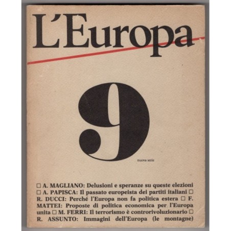 L'EUROPA-n 9, maggio-1979