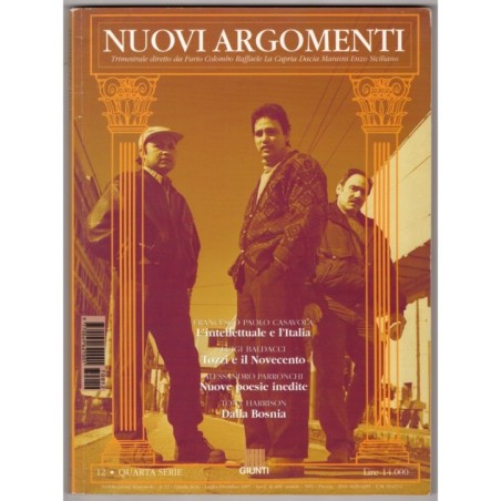 NUOVI ARGOMENTI-n 12, luglio/dicembre-1997
