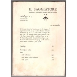 IL SAGGIATORE-n 5, primavera 1961-primavera 1962-1961