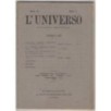 L'UNIVERSO-n 1, gennaio-1928