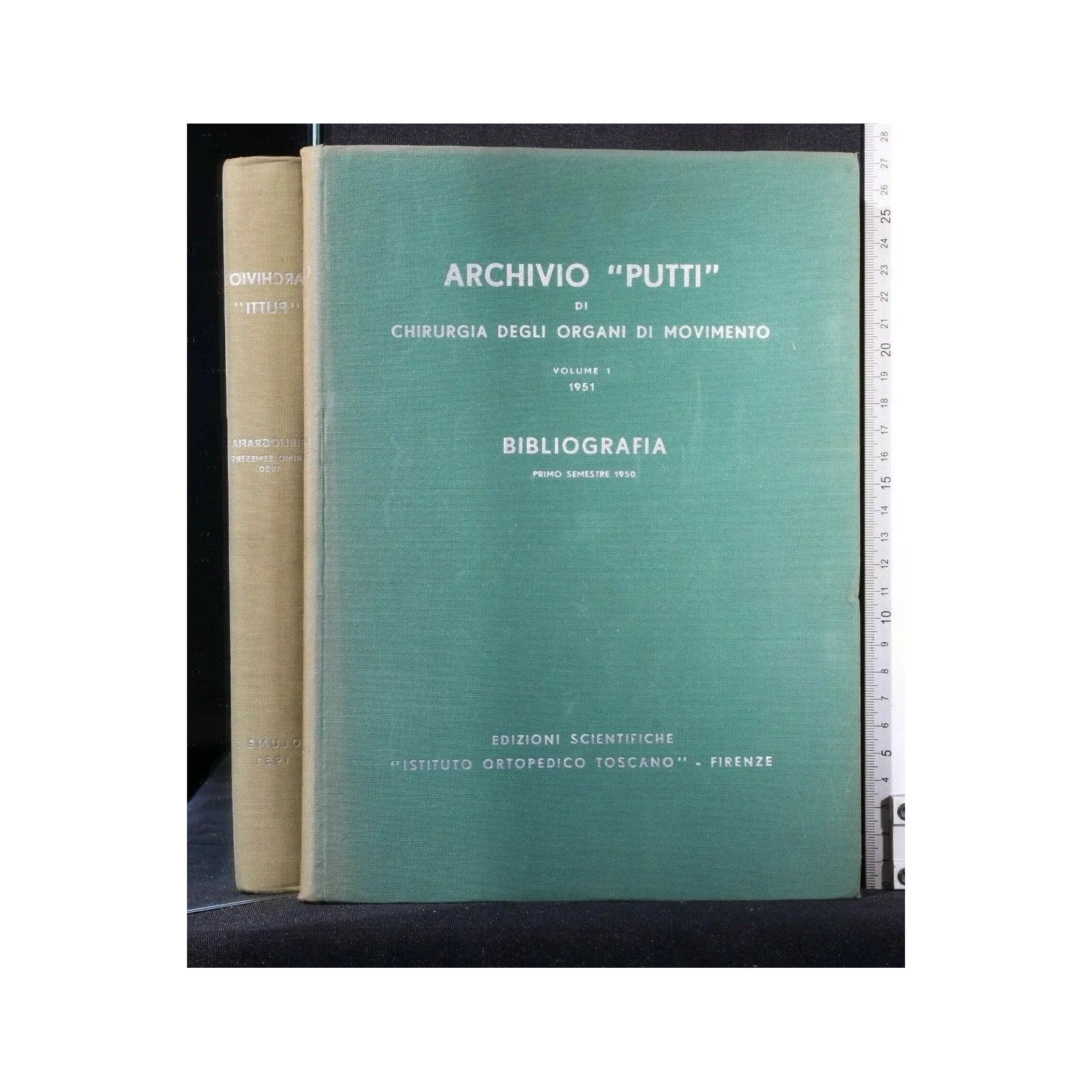 ARCHIVIO ''PUTTI'' DI CHIRURGIA DEGLI ORGANI DI MOVIMENTO VOL 1