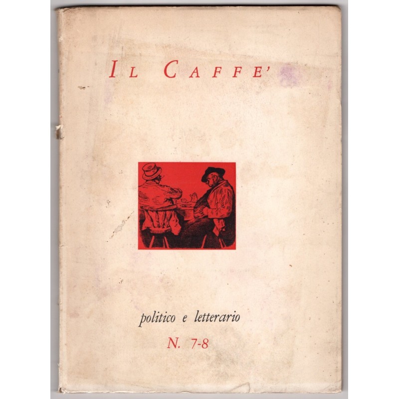 IL CAFFÈ. POLITICO E LETTERARIO-n 7-8-1959