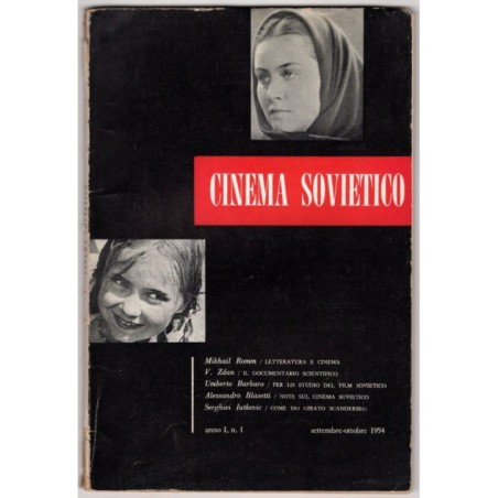 CINEMA SOVIETICO-n 1, settembre/ottobre-1954