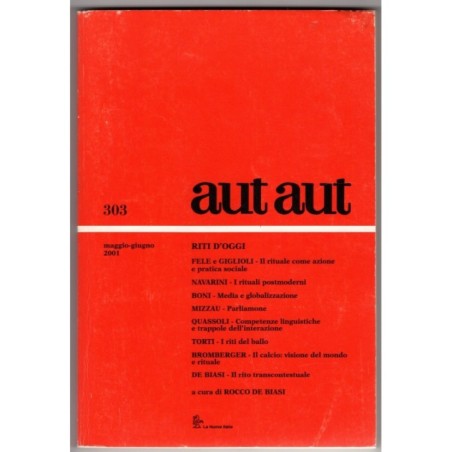 AUT AUT-n 303, maggio/giugno-2001