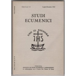 STUDI ECUMENICI-nn 3-4, luglio/dicembre-1983