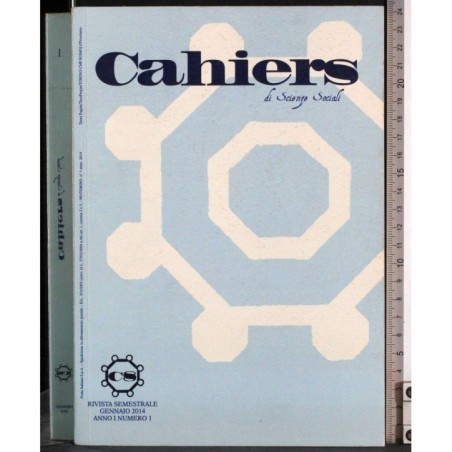 CAHIERS DI SCIENZE SOCIALI-n 1, gennaio-2014