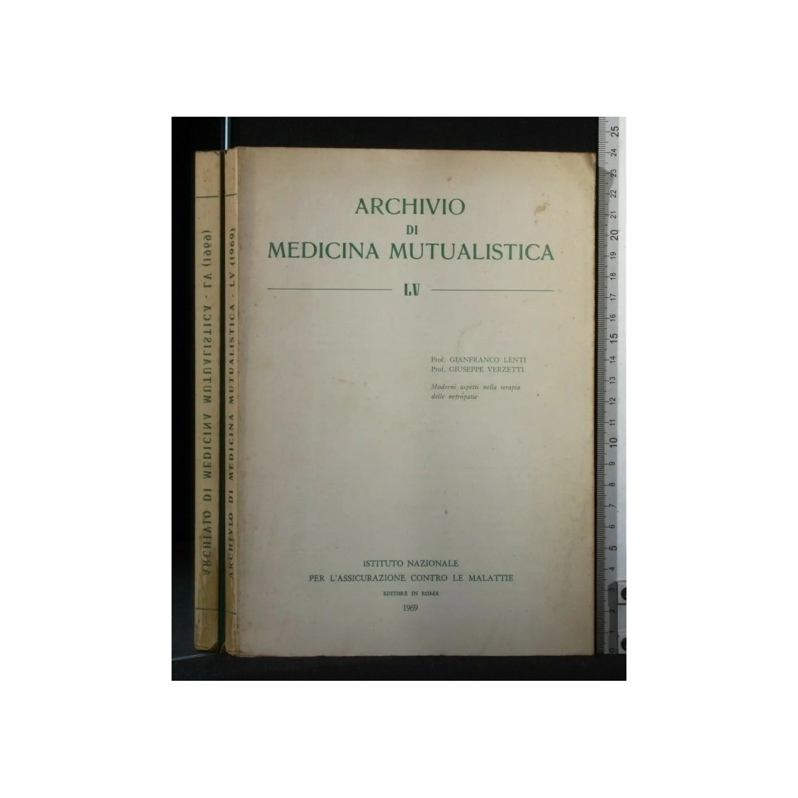 ARCHIVIO DI MEDICINA MUTUALISTICA LV 1969