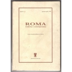 ROMA. MODERNA E CONTEMPORANEA-n 1, gennaio/aprile-1994