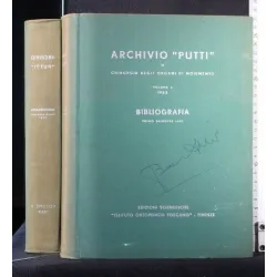 ARCHIVIO ''PUTTI'' DI CHIRURGIA DEGLI ORGANI DI MOVIMENTO VOL 3