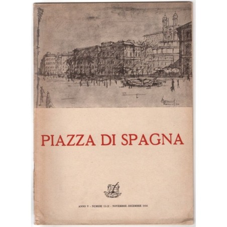PIAZZA DI SPAGNA-n 11-12, novembre/dicempre-1956