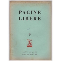 PAGINE LIBERE-n 9, luglio/agosto-1963