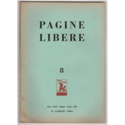 PAGINE LIBERE-n 8, maggio/giugno-1963