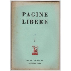 PAGINE LIBERE-n 7, marzo/aprile-1963