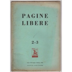 PAGINE LIBERE-n 2-3, luglio/ottobre-1961