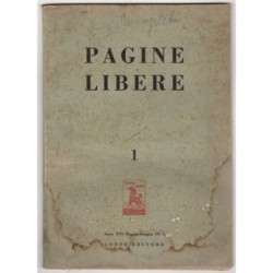 PAGINE LIBERE-n 1, maggio/giugno-1961