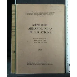 MEMORIES ABHANDLUGEN PUBLICATIONS VOL 12