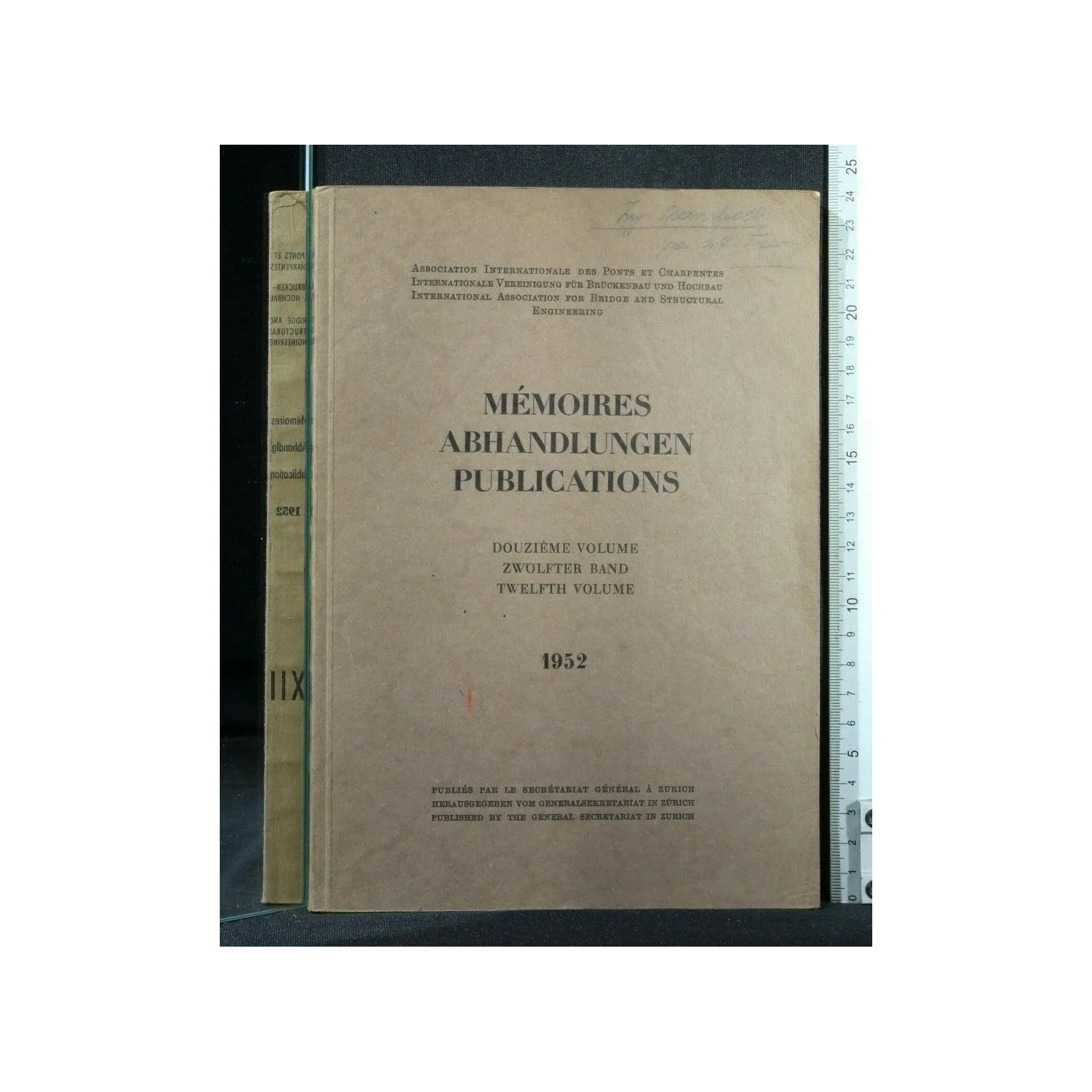 MEMORIES ABHANDLUGEN PUBLICATIONS VOL 12