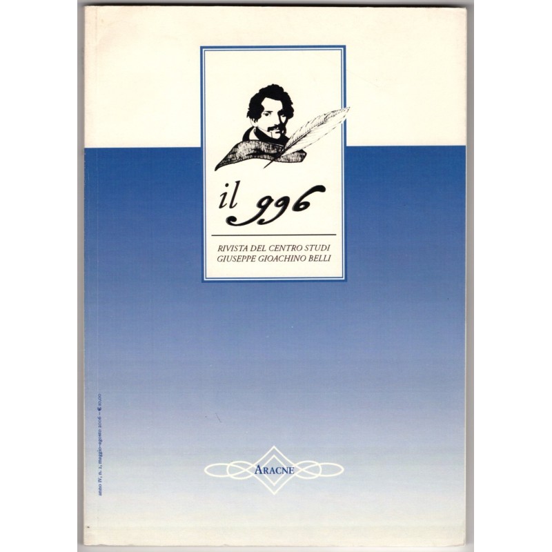 IL 996. RIVISTA DEL CENTRO STUDI GIUSEPPE GIOACHINO BELLI-n 2, mag/ago-2006