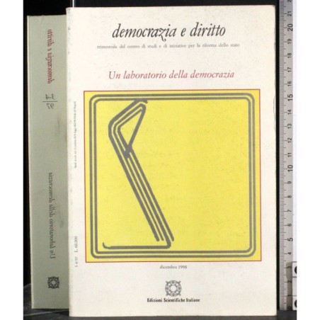 DEMOCRAZIA E DIRITTO-n 3-4/97, dicembre-1998