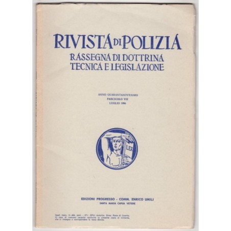 RIVISTA DI POLIZIA-fasc VII, luglio-1996