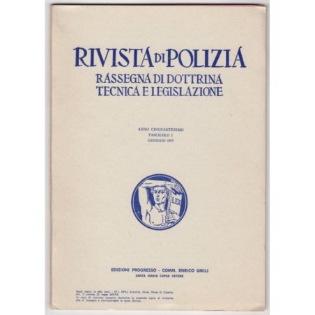 RIVISTA DI POLIZIA-fasc I, gennaio-1997
