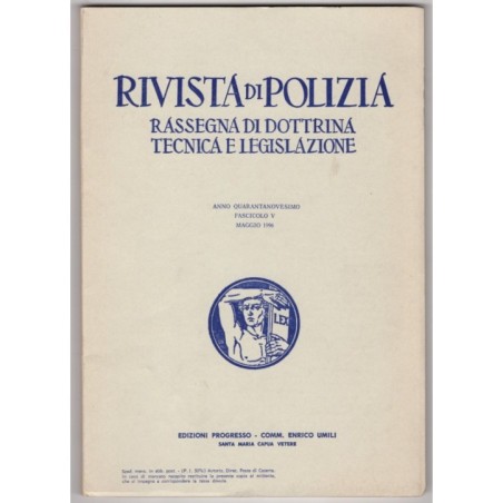 RIVISTA DI POLIZIA-fasc V, maggio-1996