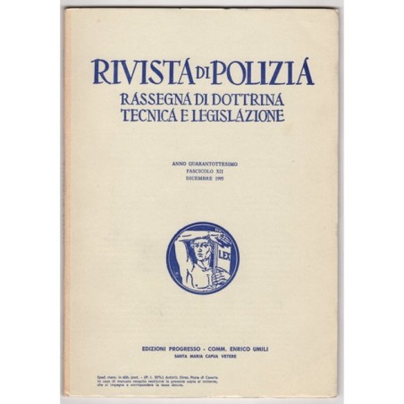 RIVISTA DI POLIZIA-fasc XII, dicembre-1995