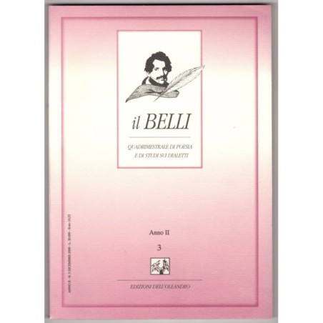 IL BELLI. QUADRIMESTRALE POESIA E STUDI SUI DIALETTI-n 3, dicembre-2000