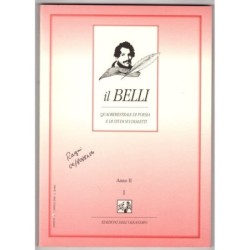 IL BELLI. QUADRIMESTRALE POESIA E STUDI SUI DIALETTI-n 1, aprile-2000