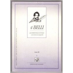 IL BELLI. QUADRIMESTRALE POESIA E STUDI SUI DIALETTI-n 1, aprile-2001