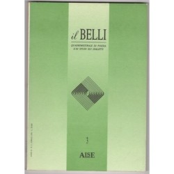 IL BELLI. QUADRIMESTRALE POESIA E STUDI SUI DIALETTI-n 3, aprile-1992