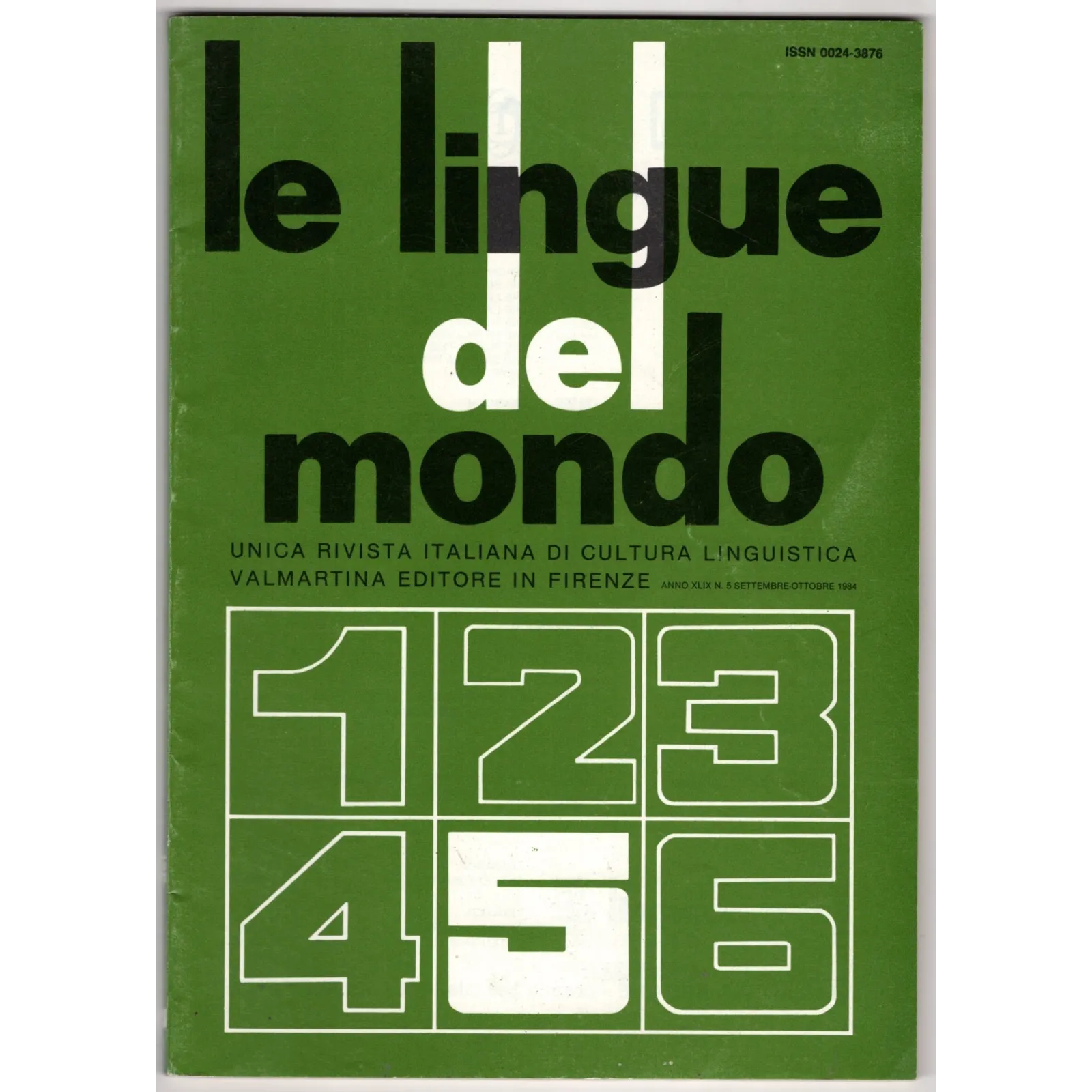LE LINGUE DEL MONDO-n 5, settembre/ottobre-1984
