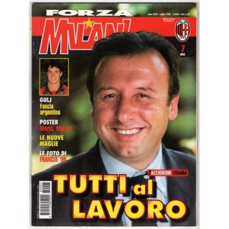 FORZA MILAN!-n 7, luglio-1998