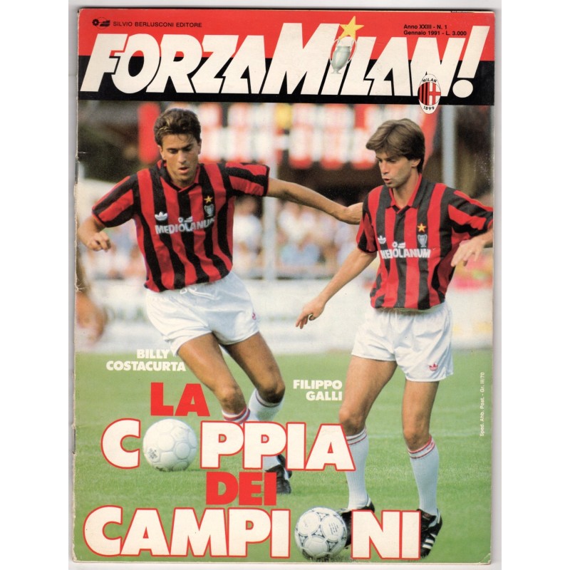 FORZA MILAN!-n 1, gennaio-1991