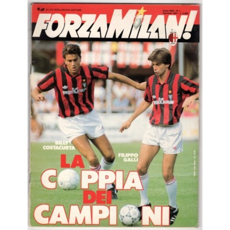 FORZA MILAN!-n 1, gennaio-1991