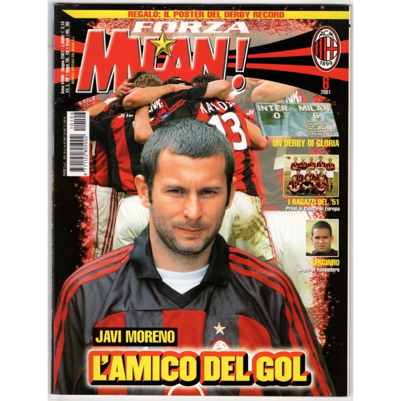 FORZA MILAN!-n 6, giugno-2001