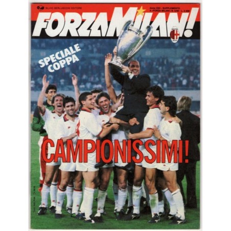 FORZA MILAN!-supplemento n 5/90-1990