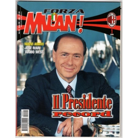 FORZA MILAN!-n 1, gennaio-2000