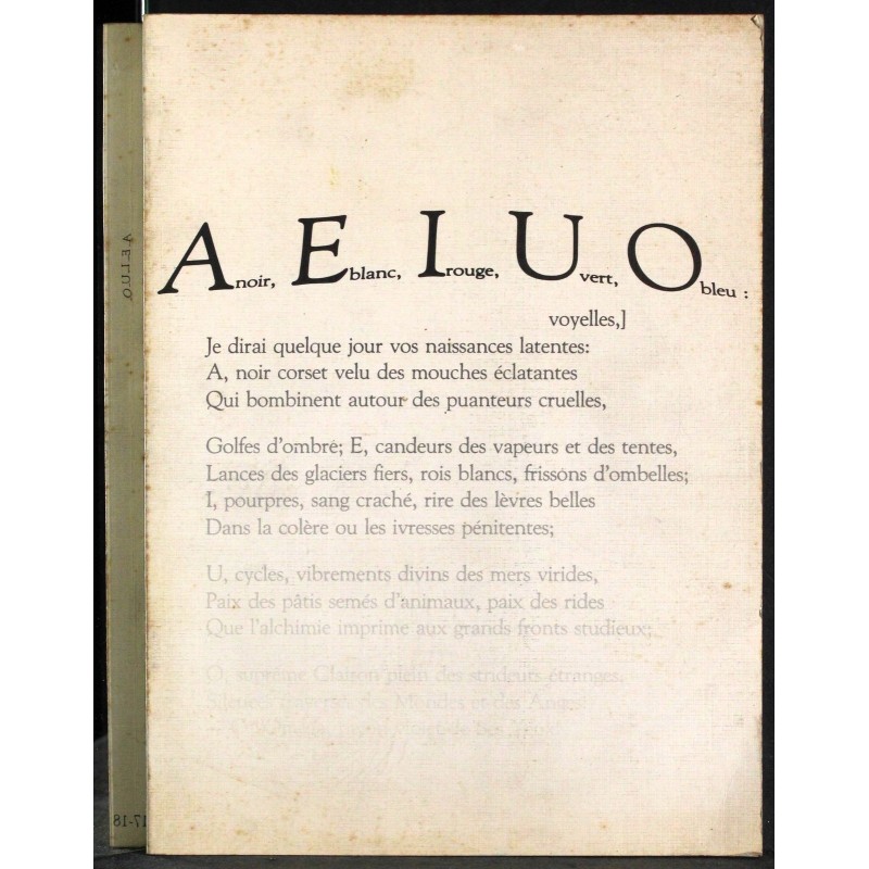 ANOIR EBLANC IROUGE UVERT OBLEU-n 17-18, aprile/settembre-1986