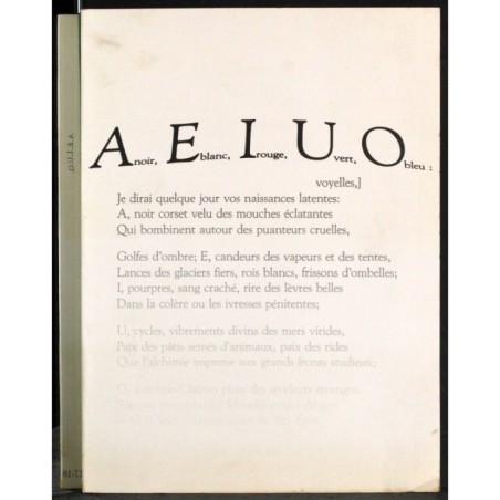 ANOIR EBLANC IROUGE UVERT OBLEU-n 17-18, aprile/settembre-1986